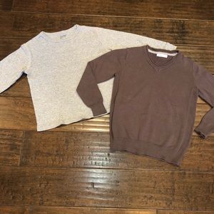 Sweater with Gap long sleeve t shirt